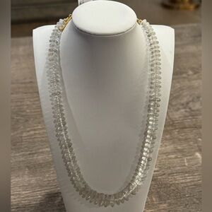 Green Amethyst Beaded Necklace - NWT!